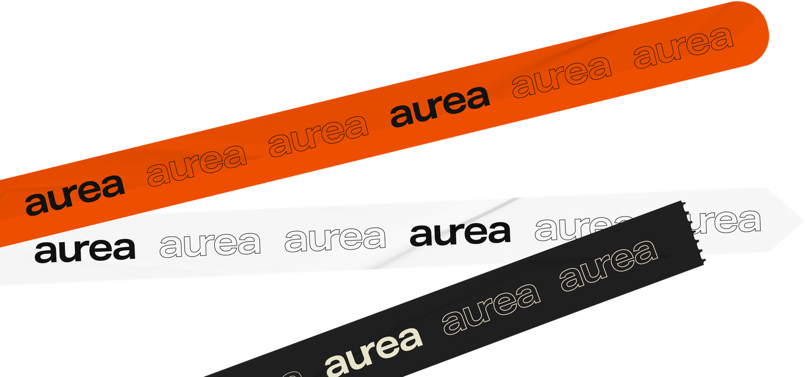 Cintas decorativas con la palabra Áurea